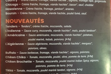 Les pizzas